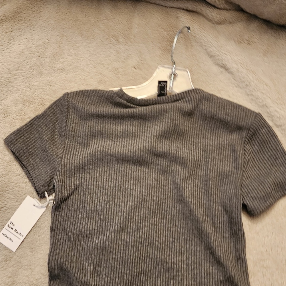 Fitted Ribbed Croptop - Forever 21 - Women's